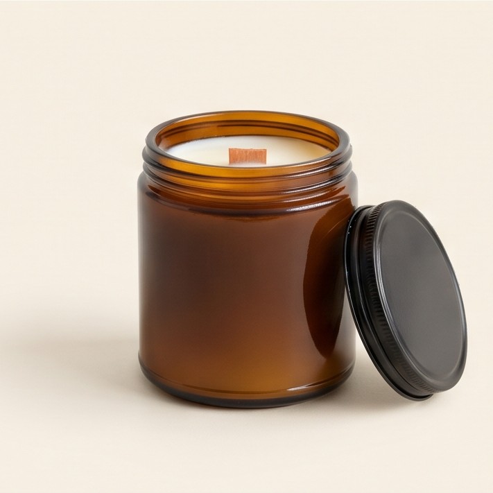 Amber Jar Soy Candle