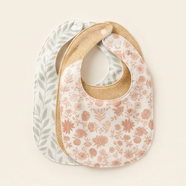 Organic Cotton Bib Set